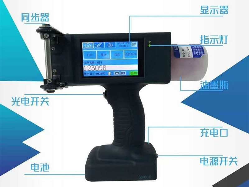 鋼管?chē)姶a機(jī)廠家分享噴碼機(jī)長(zhǎng)時(shí)間不使用需要先通電檢查后再使用